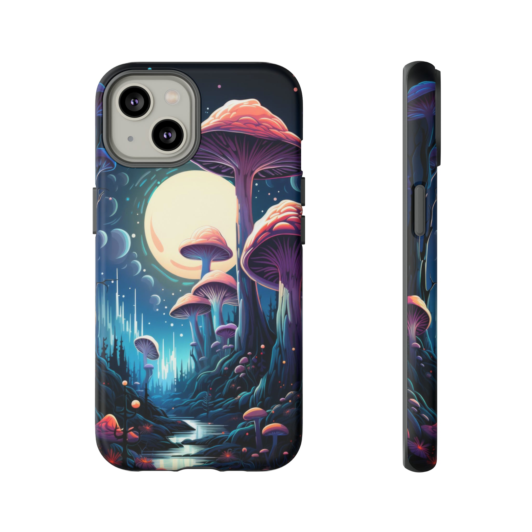 Mushroom Moonlight Phone Case iPhone 14 Matte 