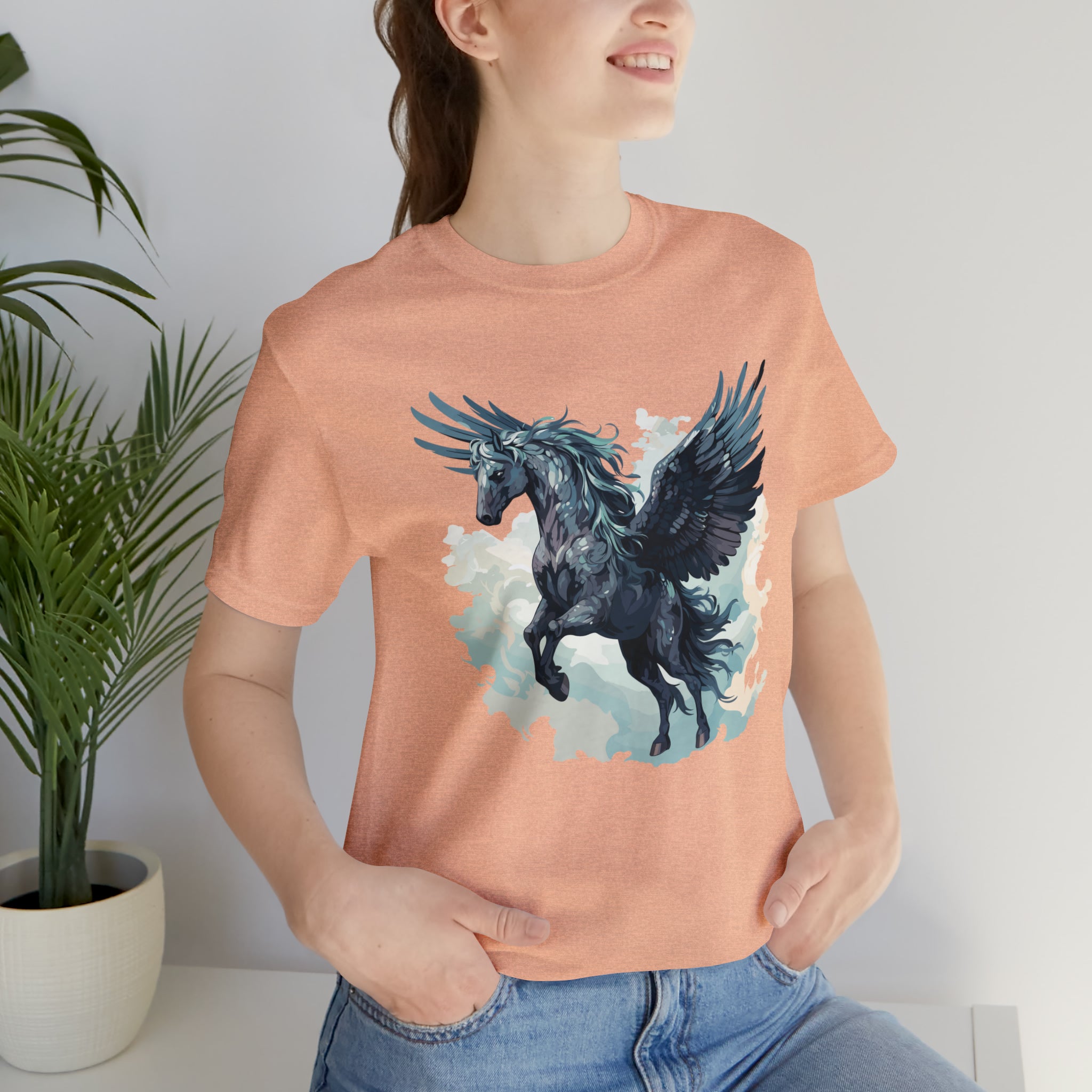 Unisex Majestic Pegasus T Shirt   