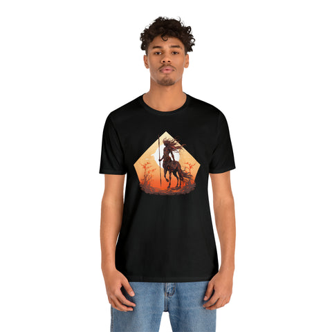 Unisex Centaur Warrior T Shirt   