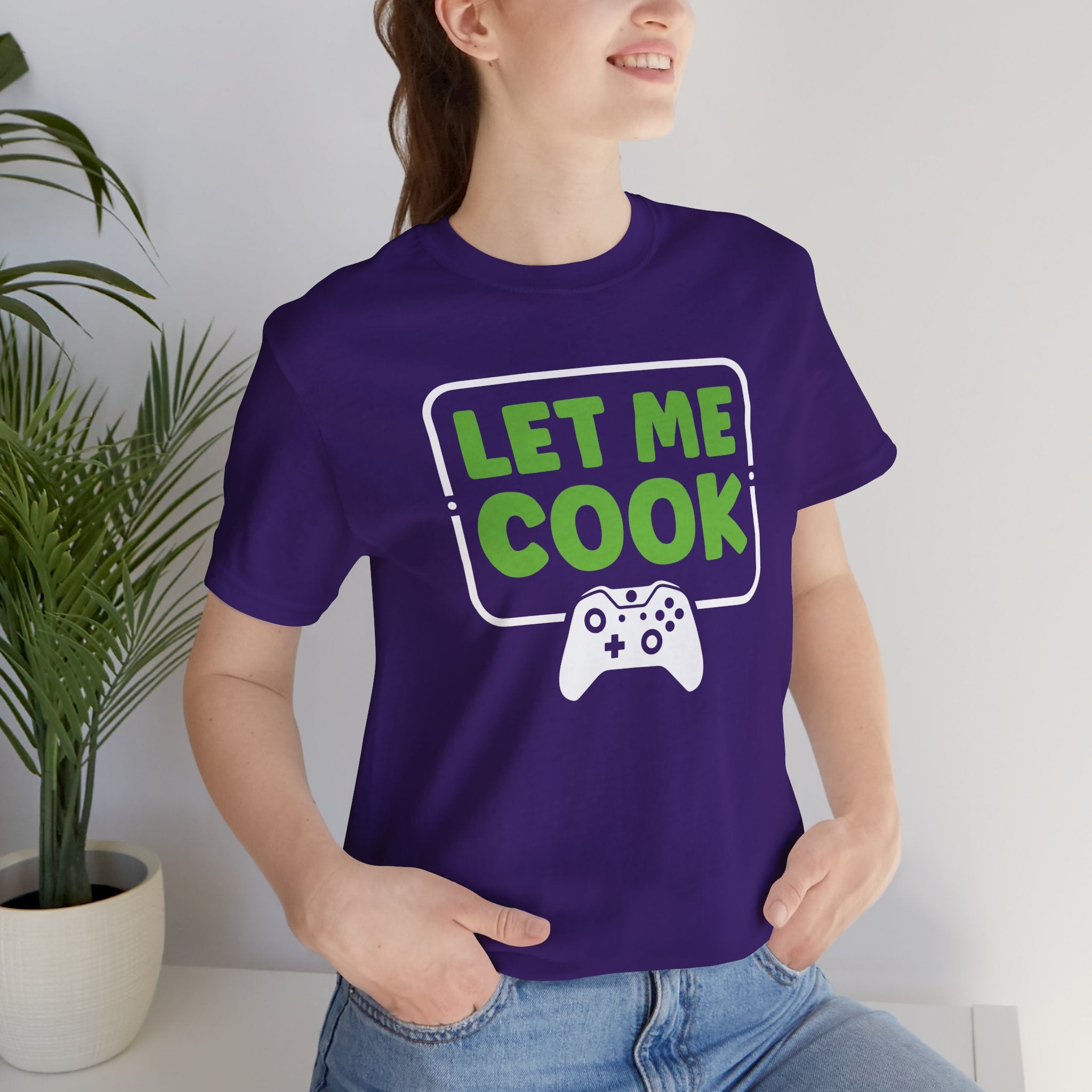 Unisex Let Me Cook Game Controller 1 T Shirt