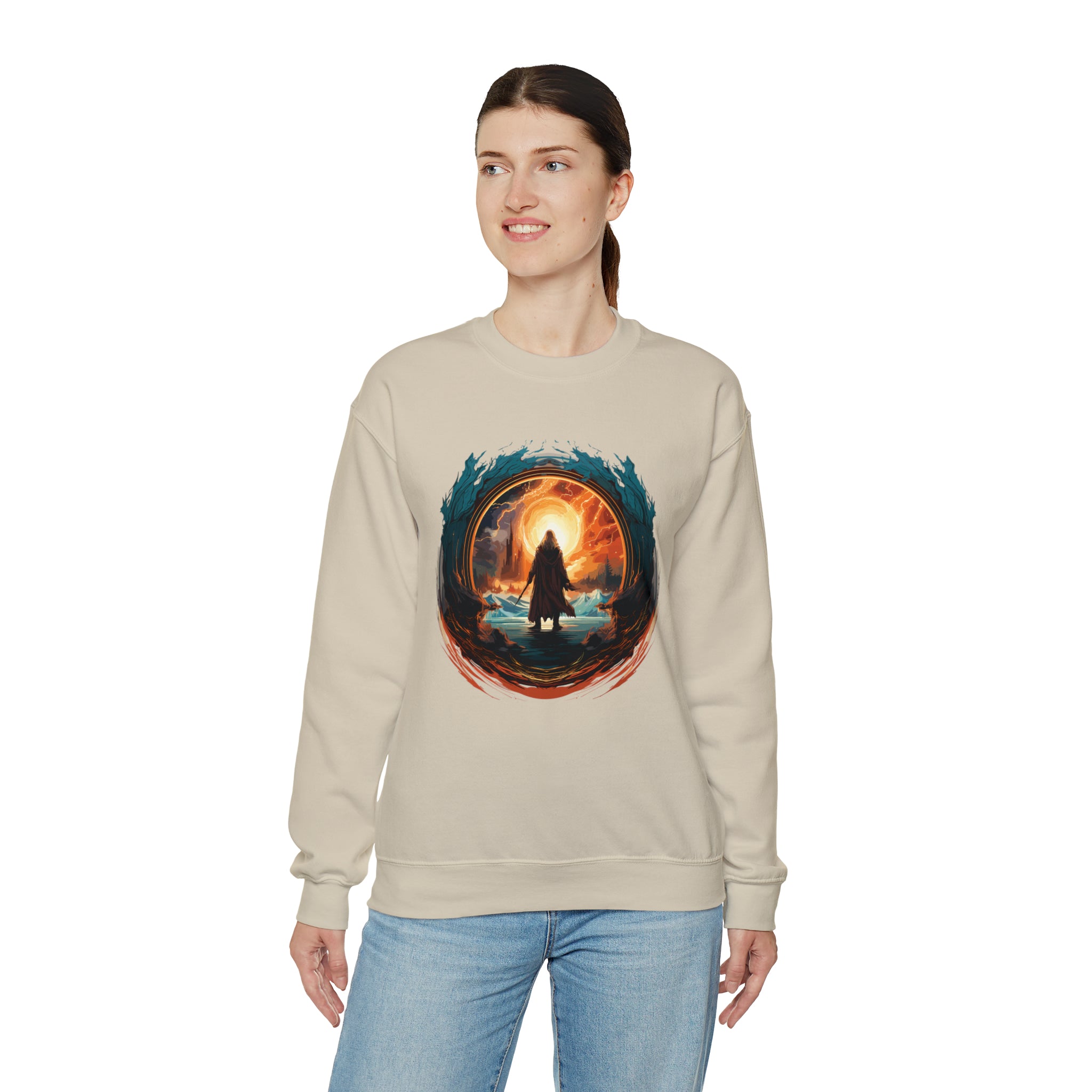 Unisex Wizard Portal Sweatshirt   