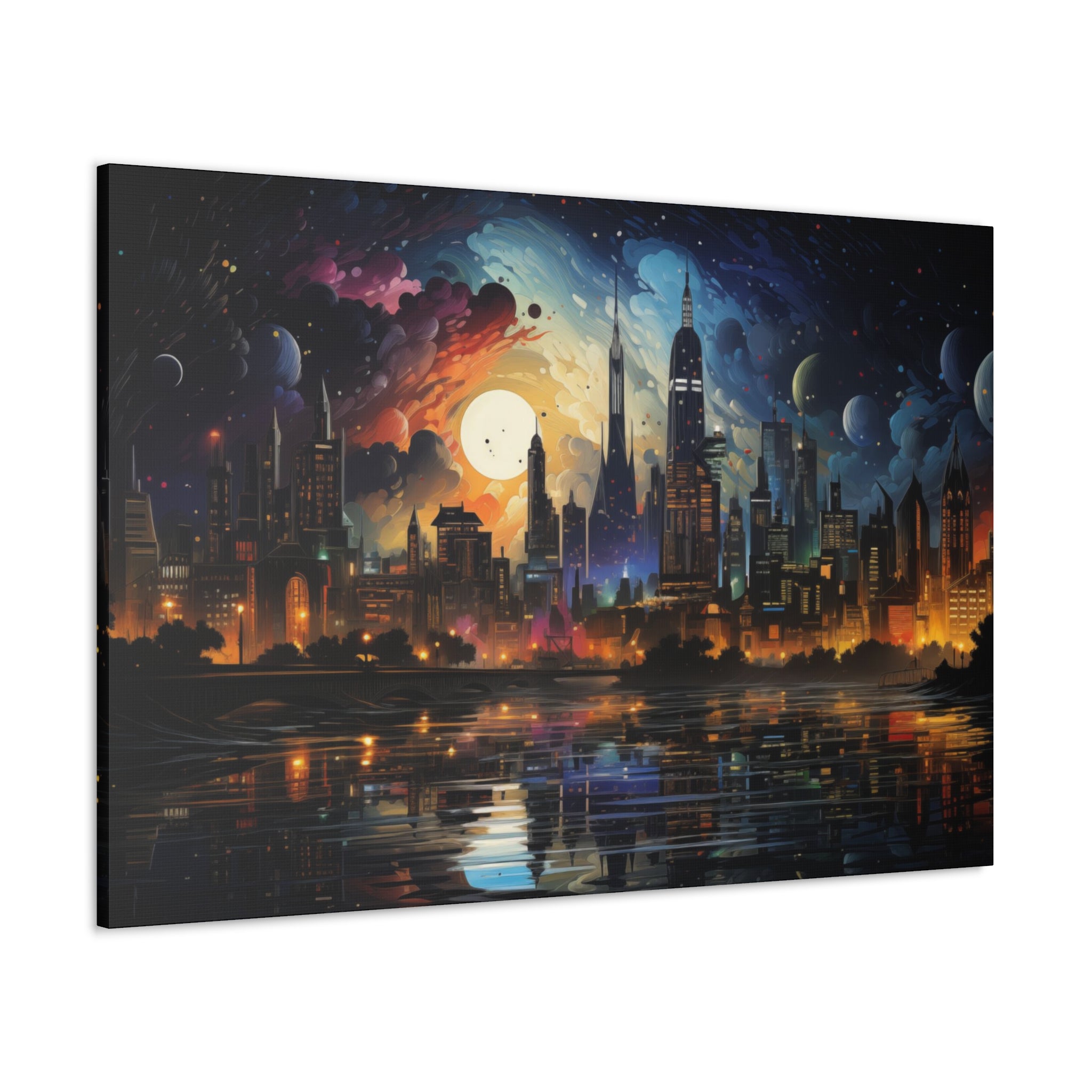 City Skyline Wall Art   