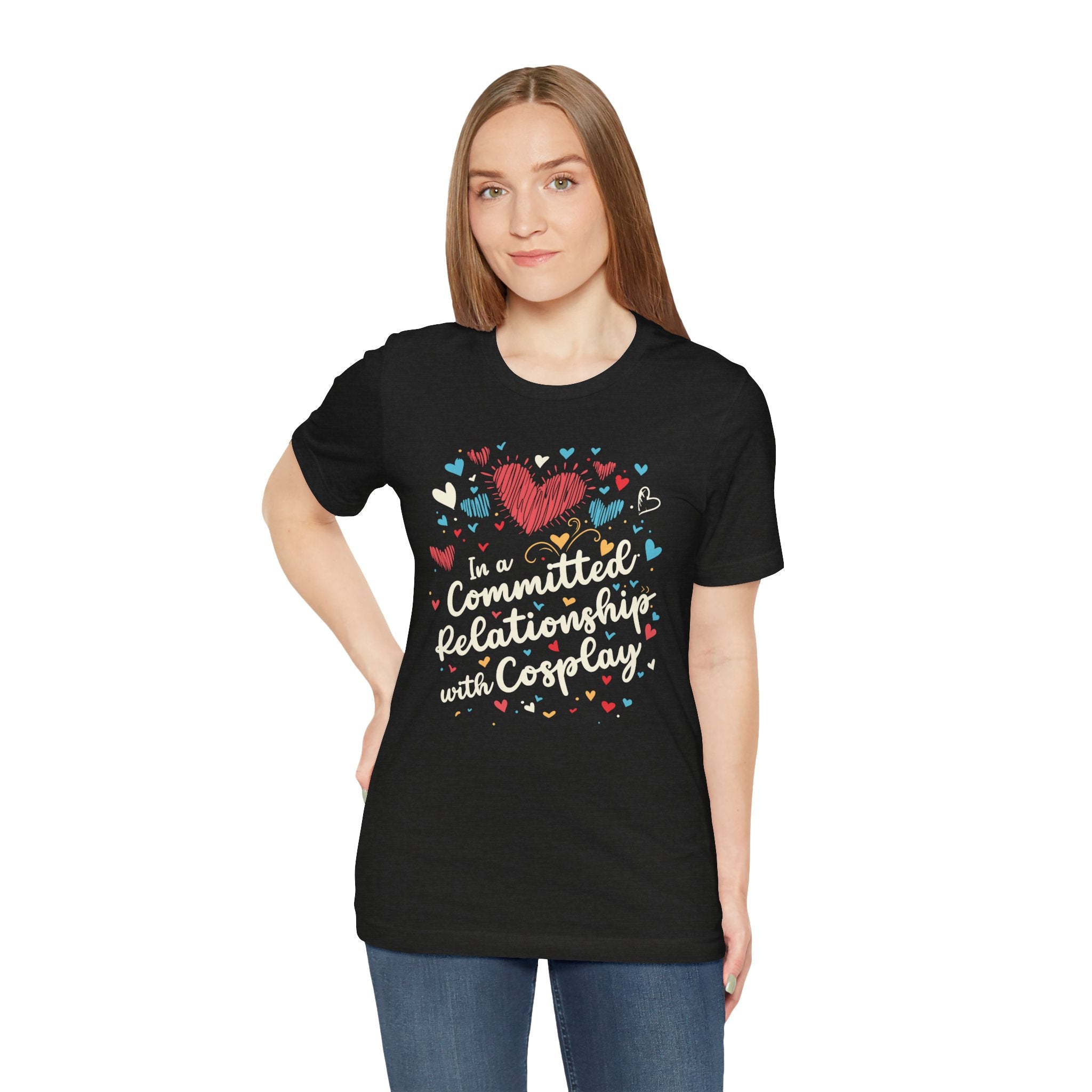 Unisex In a Committed Relationship with Cosplay T Shirt   