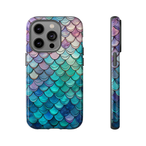 Mermaid Scales Phone Case iPhone 14 Pro Glossy 