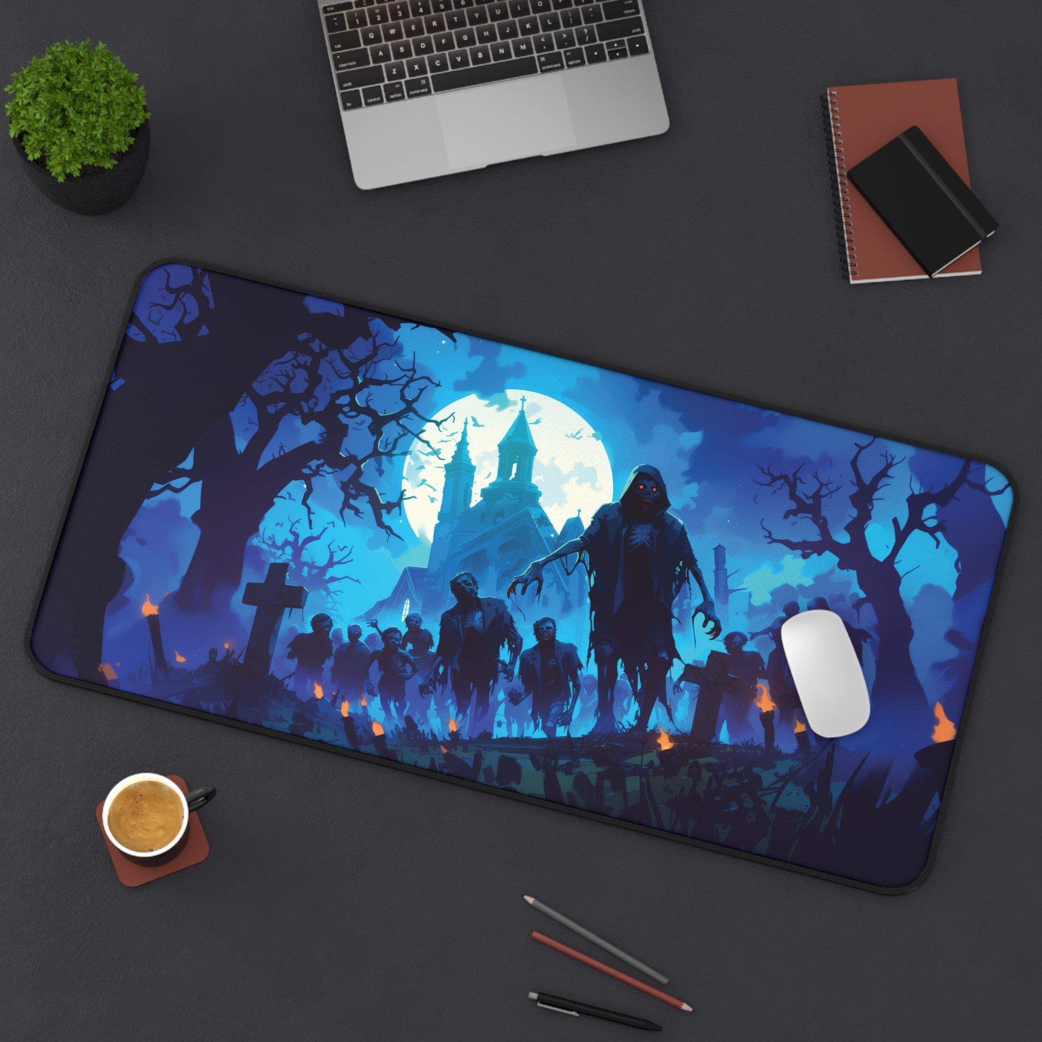 Zombie Horde Desk Mat   