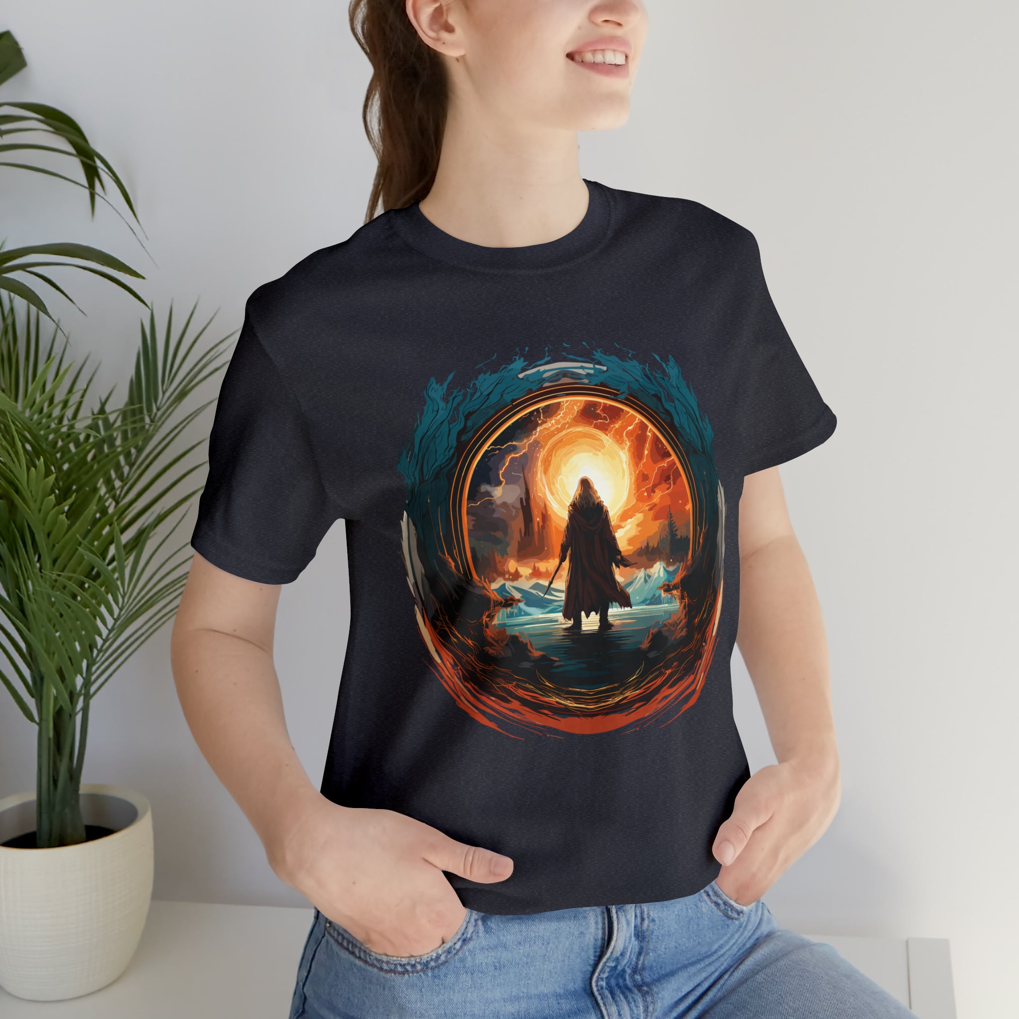 Unisex Wizard Portal T Shirt   