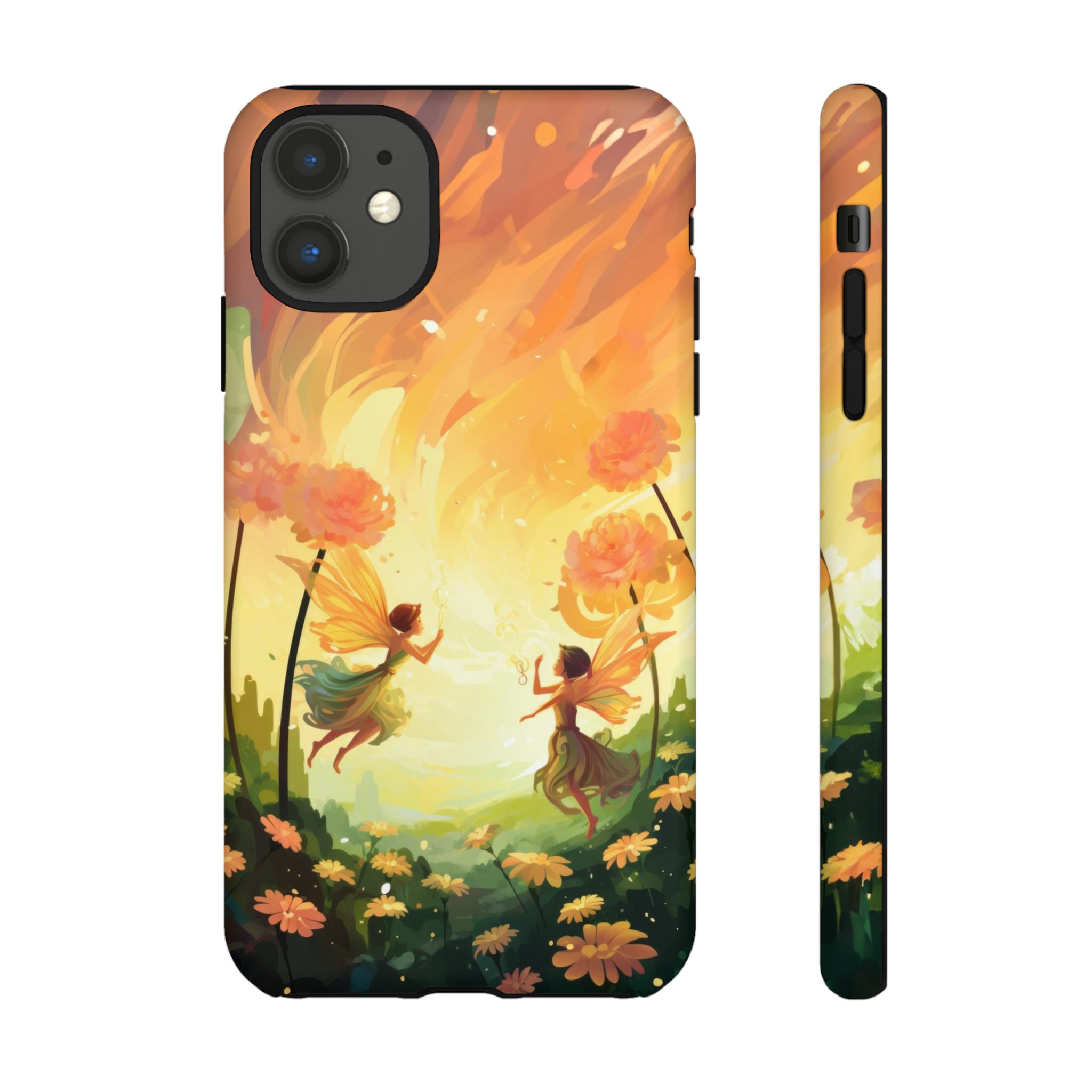 Fairy Flowers Phone Case iPhone 11 Matte 