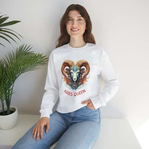 Womens Aries Queen Sweatshirt   