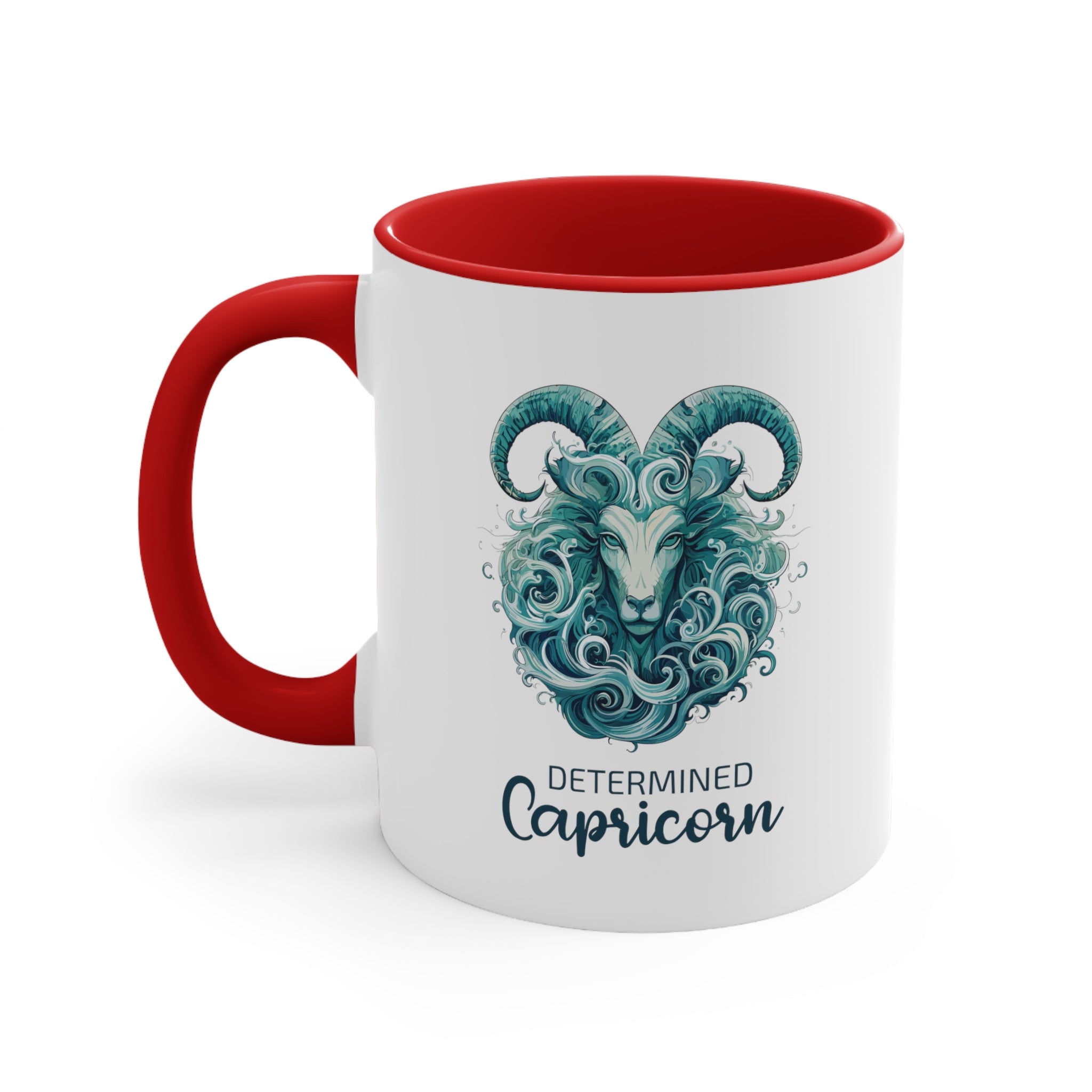 11oz Capricorn Goat Coffee Mug 11oz Red 