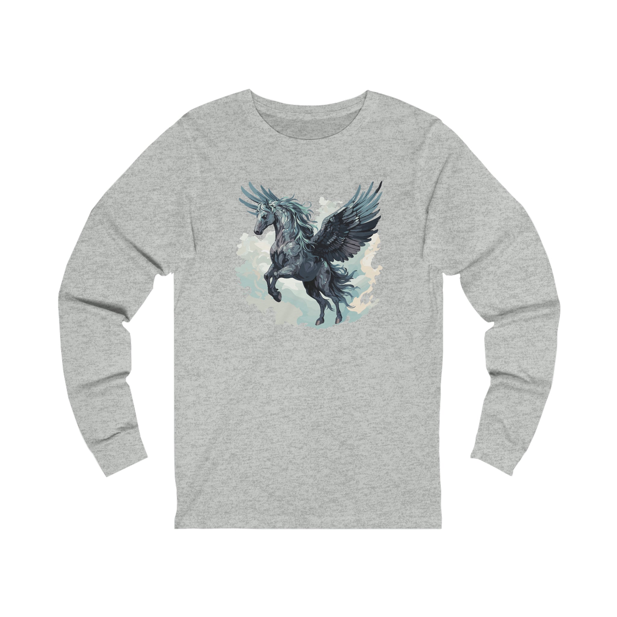 Unisex Majestic Pegasus Long Sleeve T Shirt   