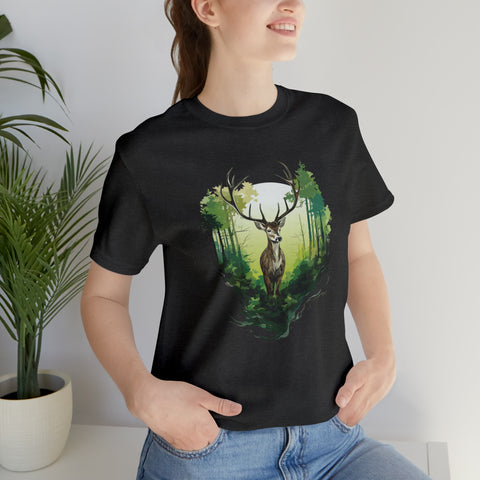 Unisex Forest Deer T Shirt   