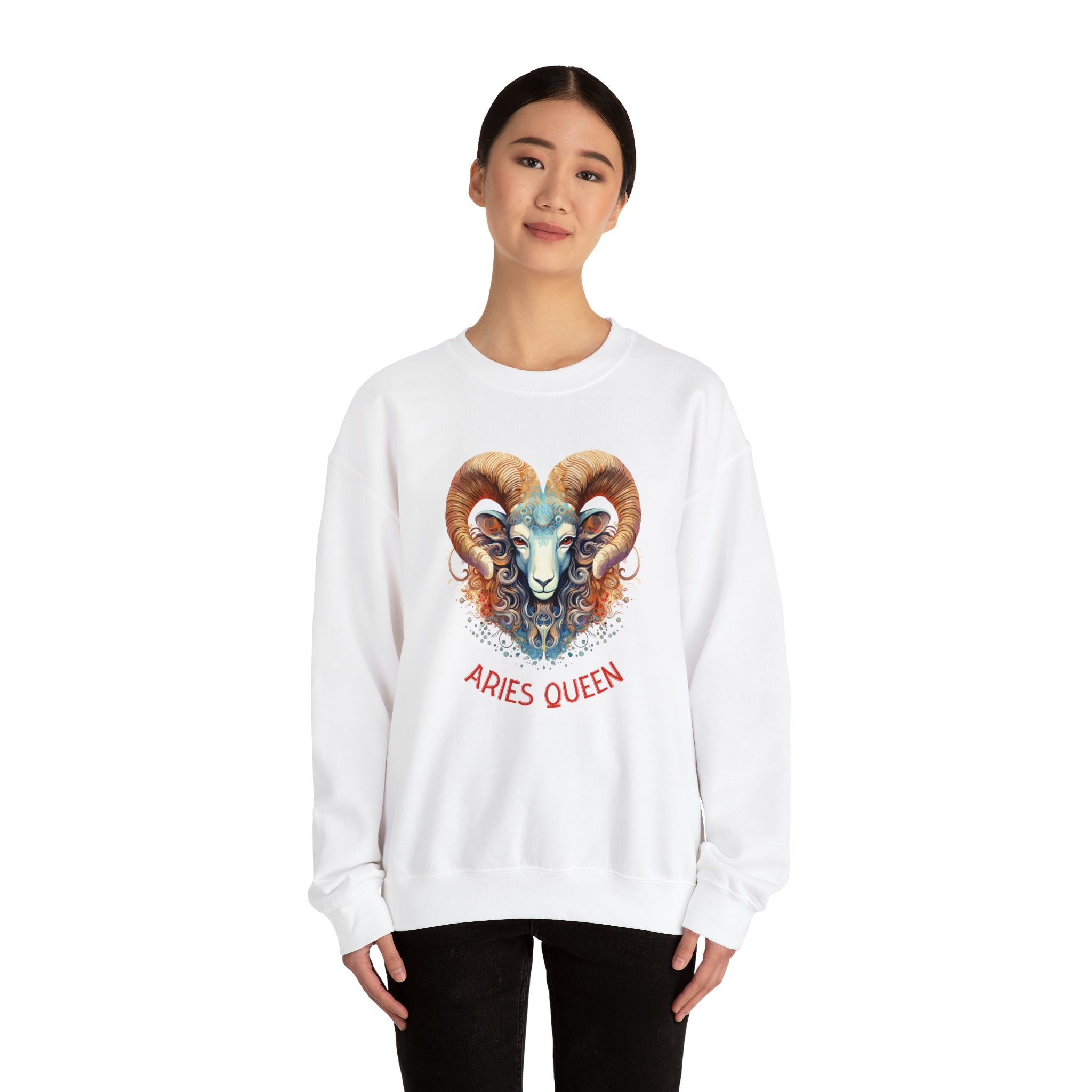 Womens Aries Queen Sweatshirt   