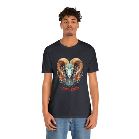 Mens Aries King T Shirt   