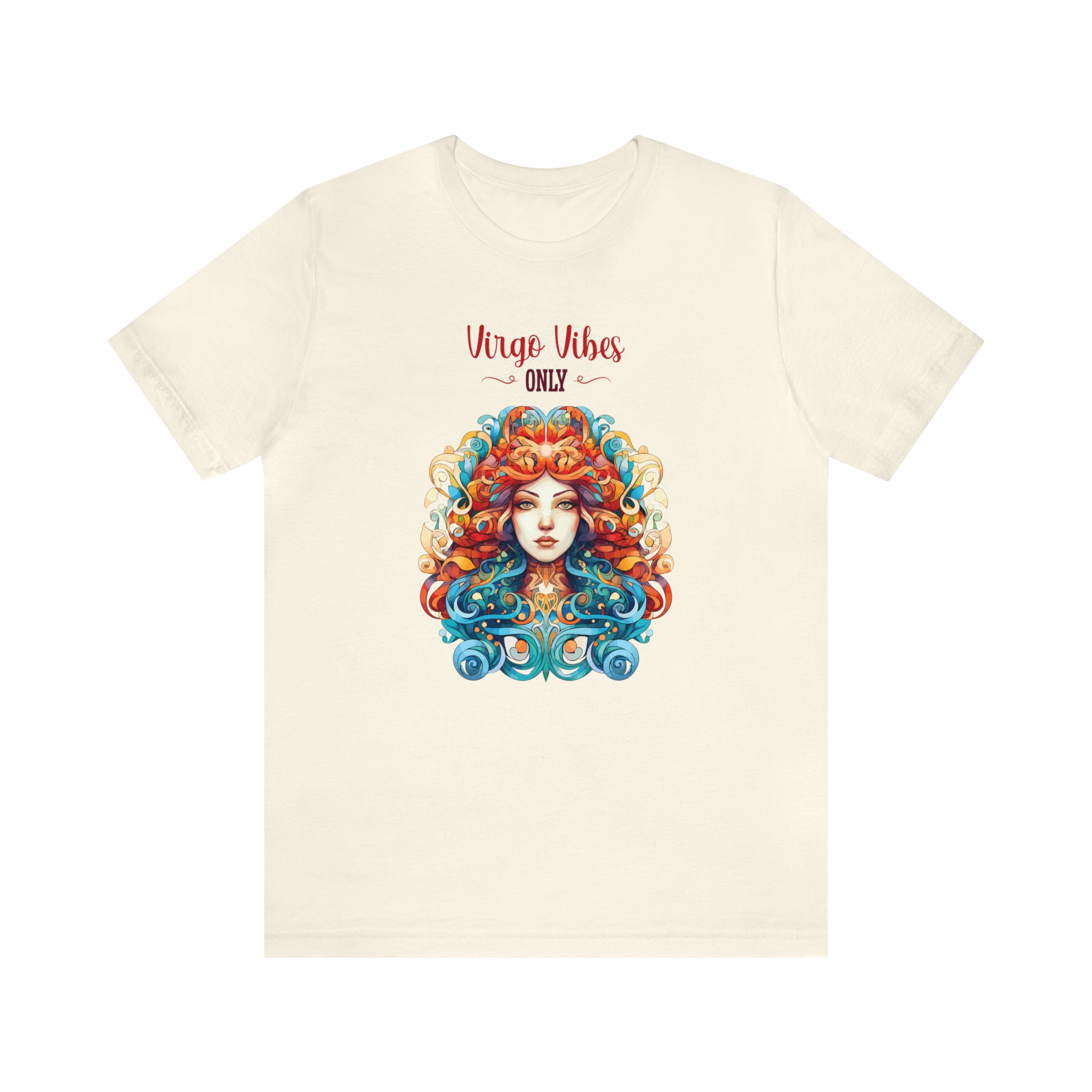 Unisex Virgo Vibes T Shirt Natural S 