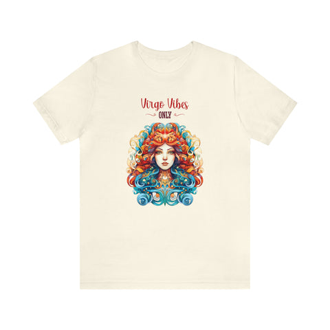 Unisex Virgo Vibes T Shirt Natural S 