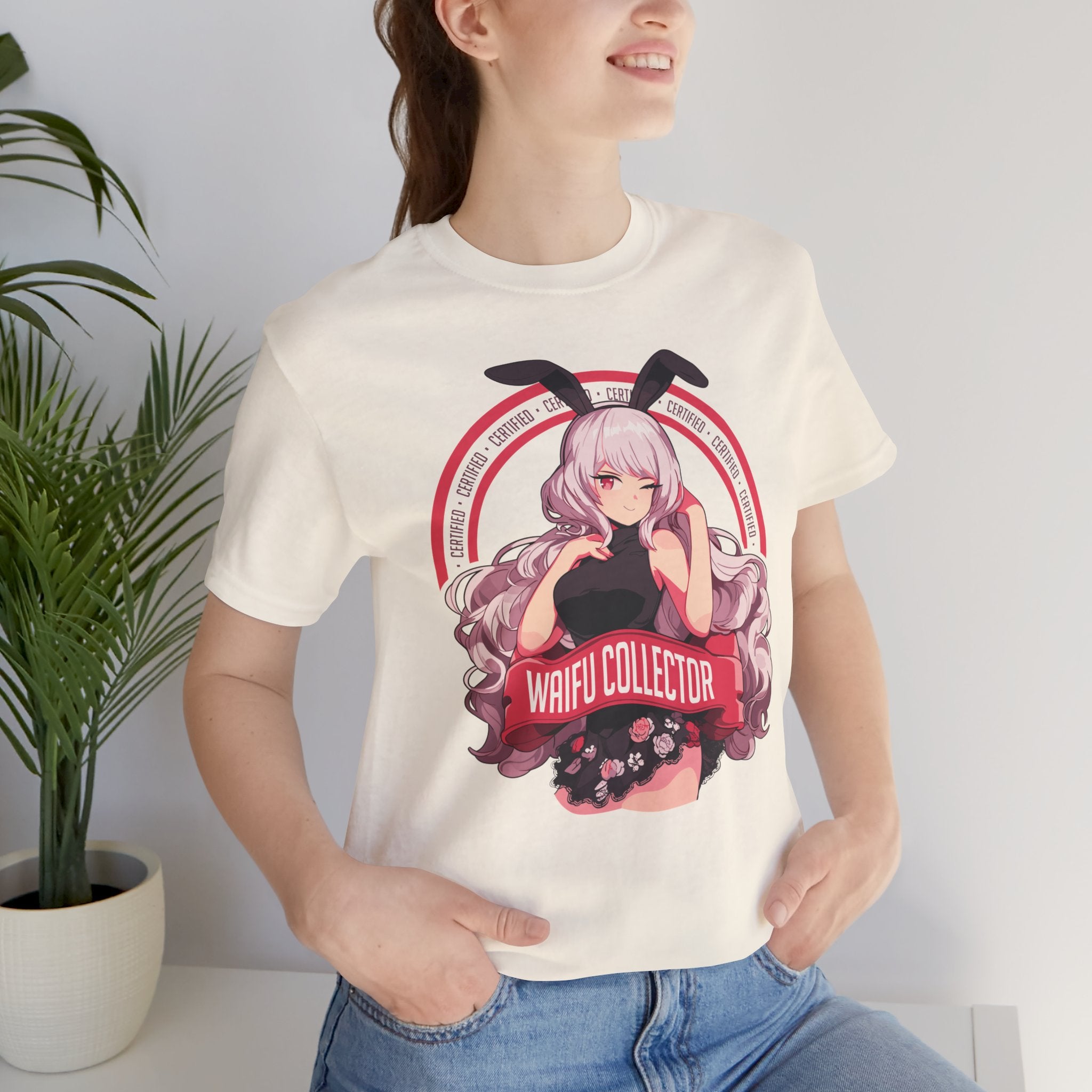 Unisex Certified Waifu Collector T Shirt   