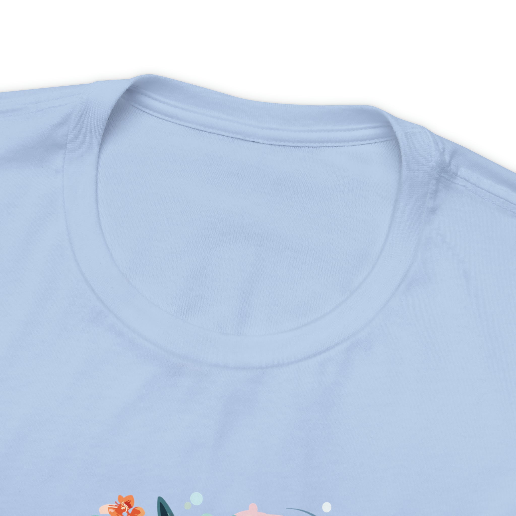 Unisex Unicorn Flowers T Shirt   