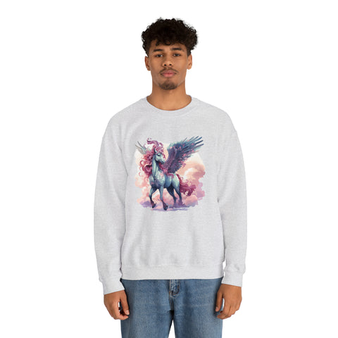 Unisex Pegasus Clouds Sweatshirt   