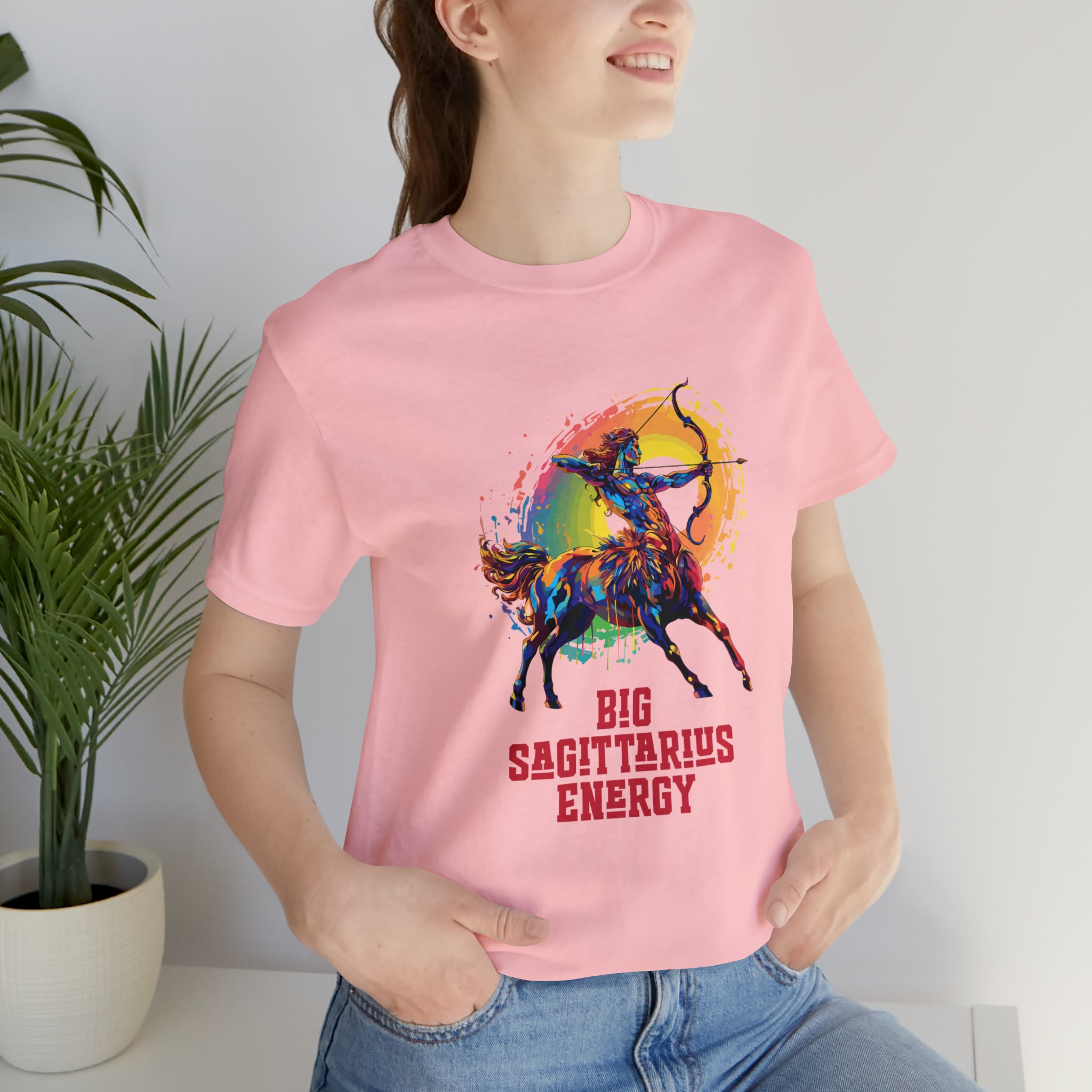 Unisex Big Sagittarius Energy T Shirt   