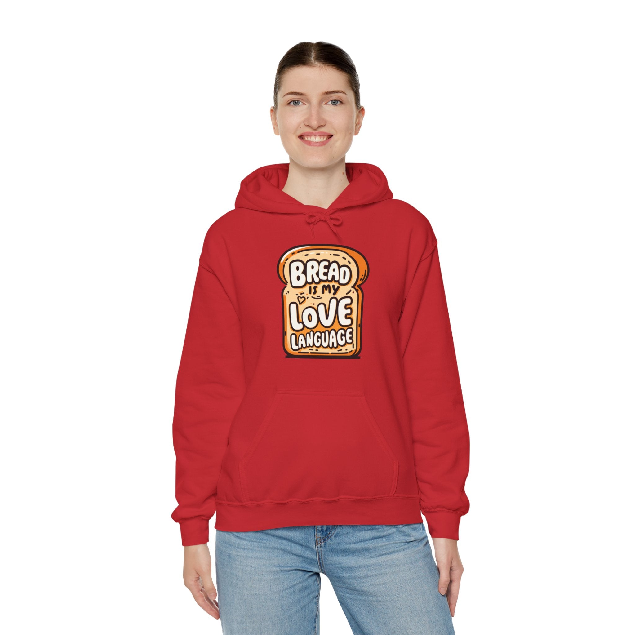 Unisex Bread is My Love Language Hoodie   