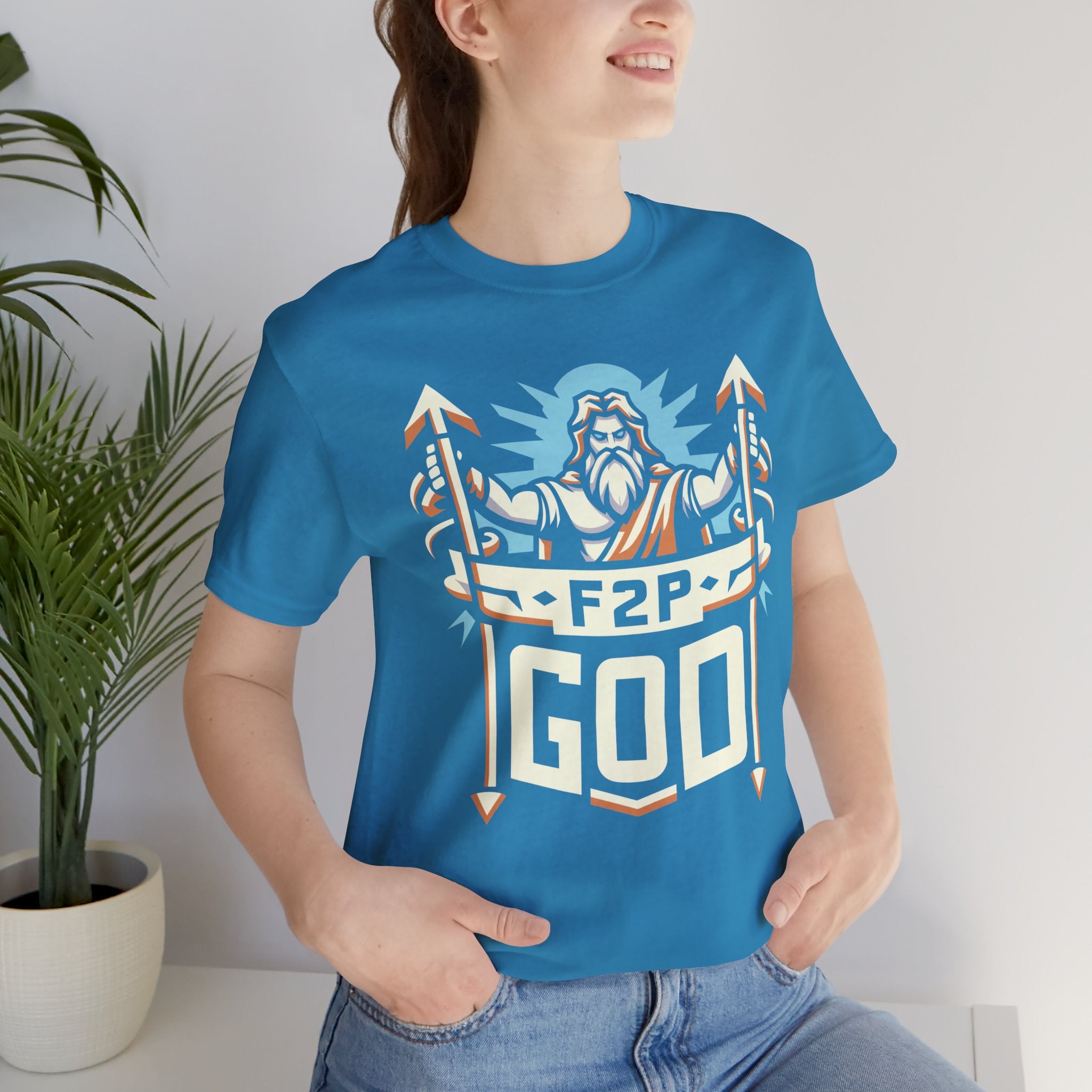 Unisex F2P God T Shirt   