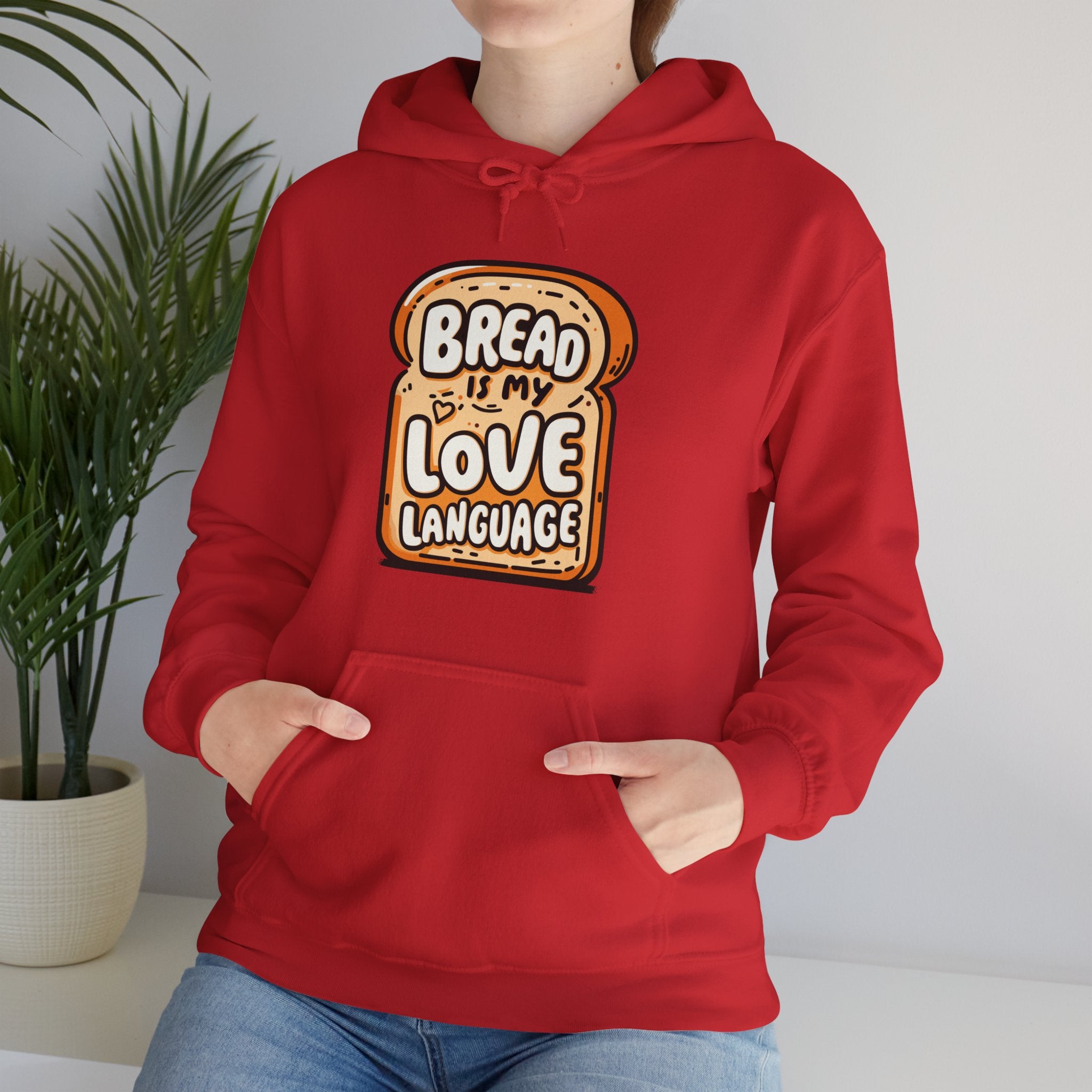 Unisex Bread is My Love Language Hoodie   