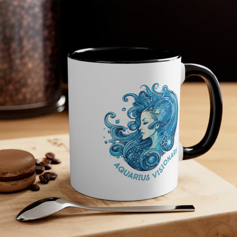 11oz Aquarius Visionary Coffee Mug   