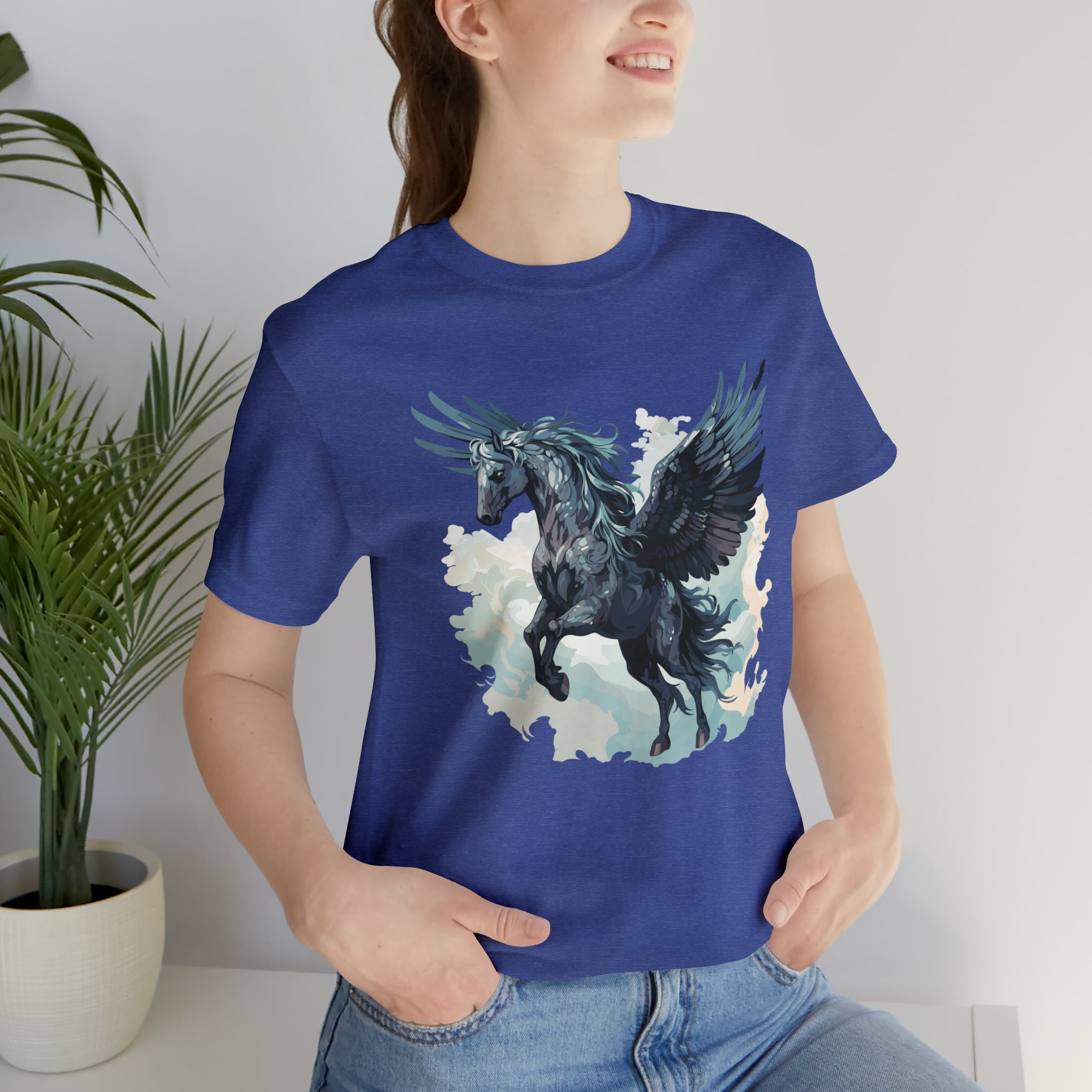 Unisex Majestic Pegasus T Shirt   