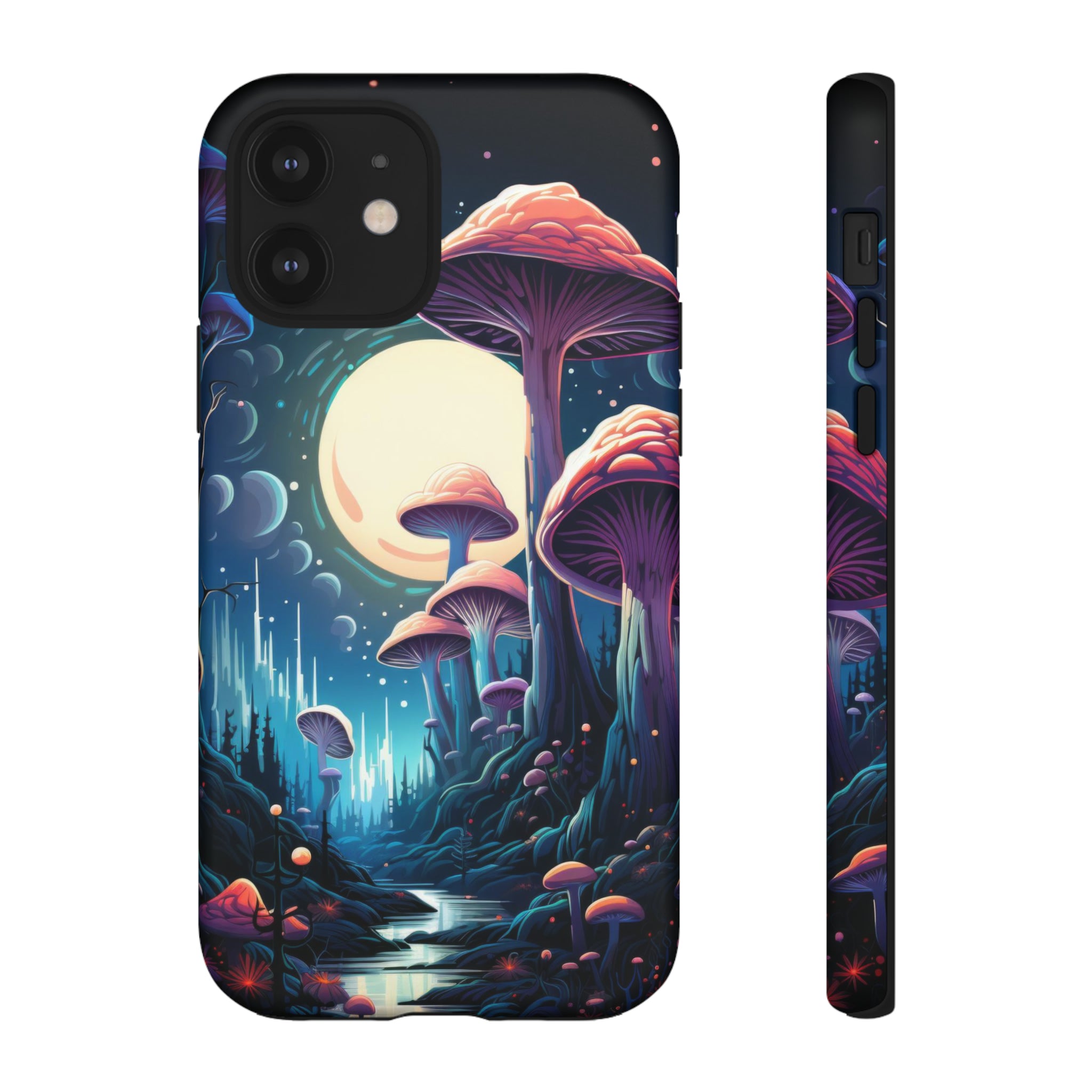 Mushroom Moonlight Phone Case iPhone 12 Matte 