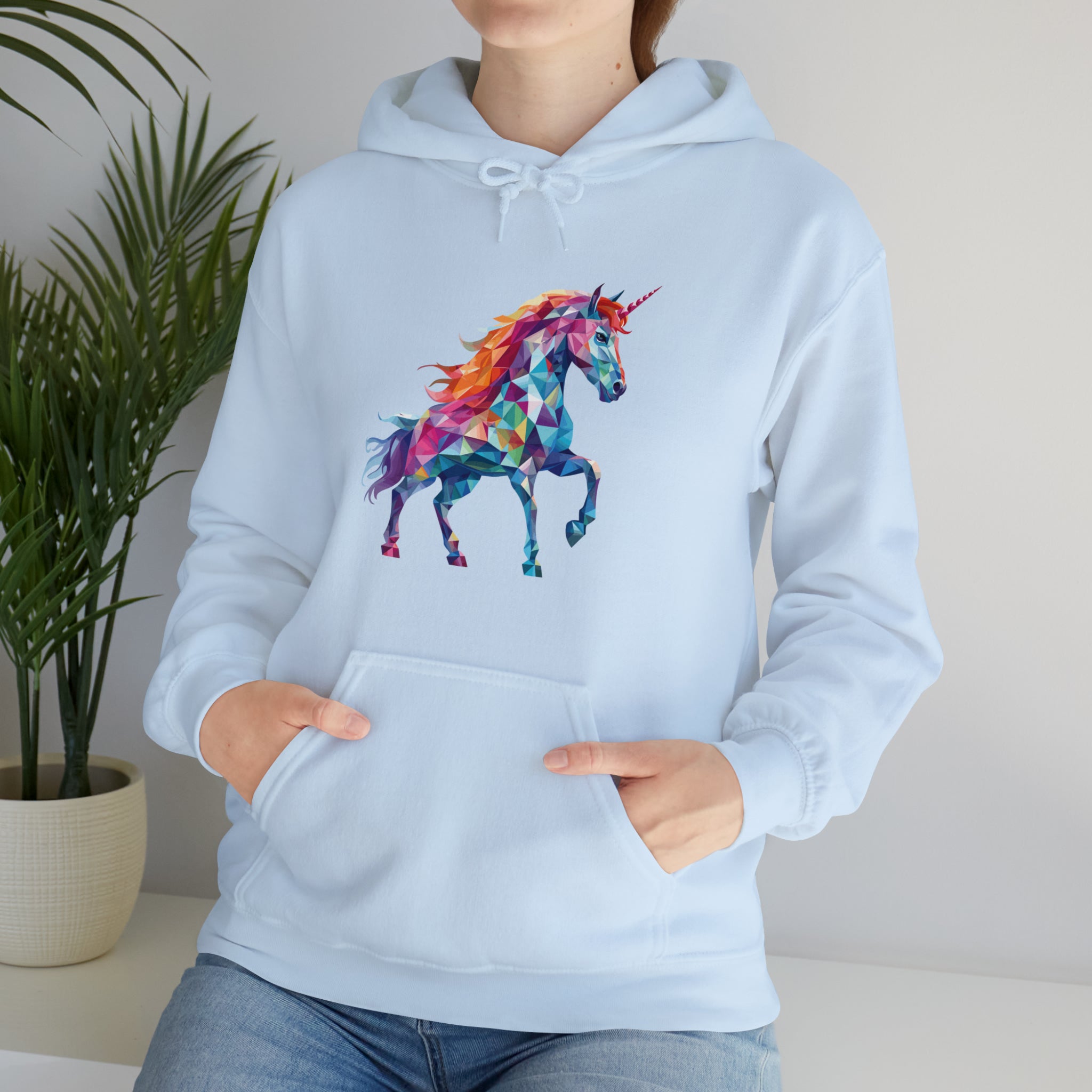 Unisex Crystallized Unicorn Hoodie   