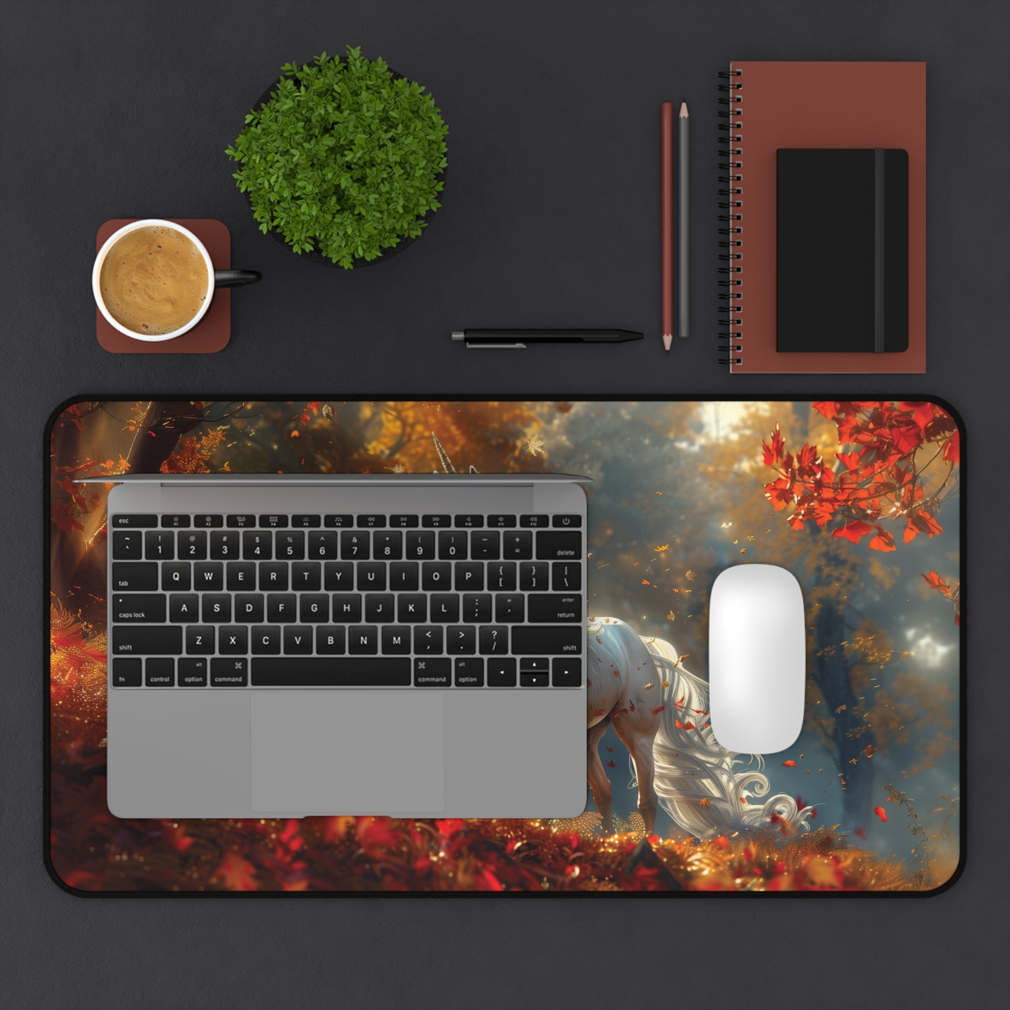 Autumn Unicorn Desk Mat   