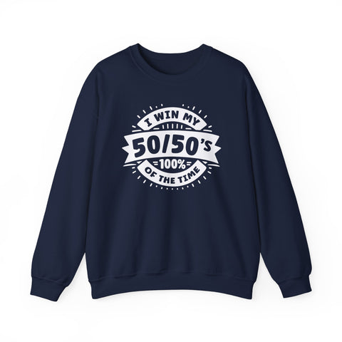 Unisex Gacha 50 50 Winner Sweatshirt S Navy 