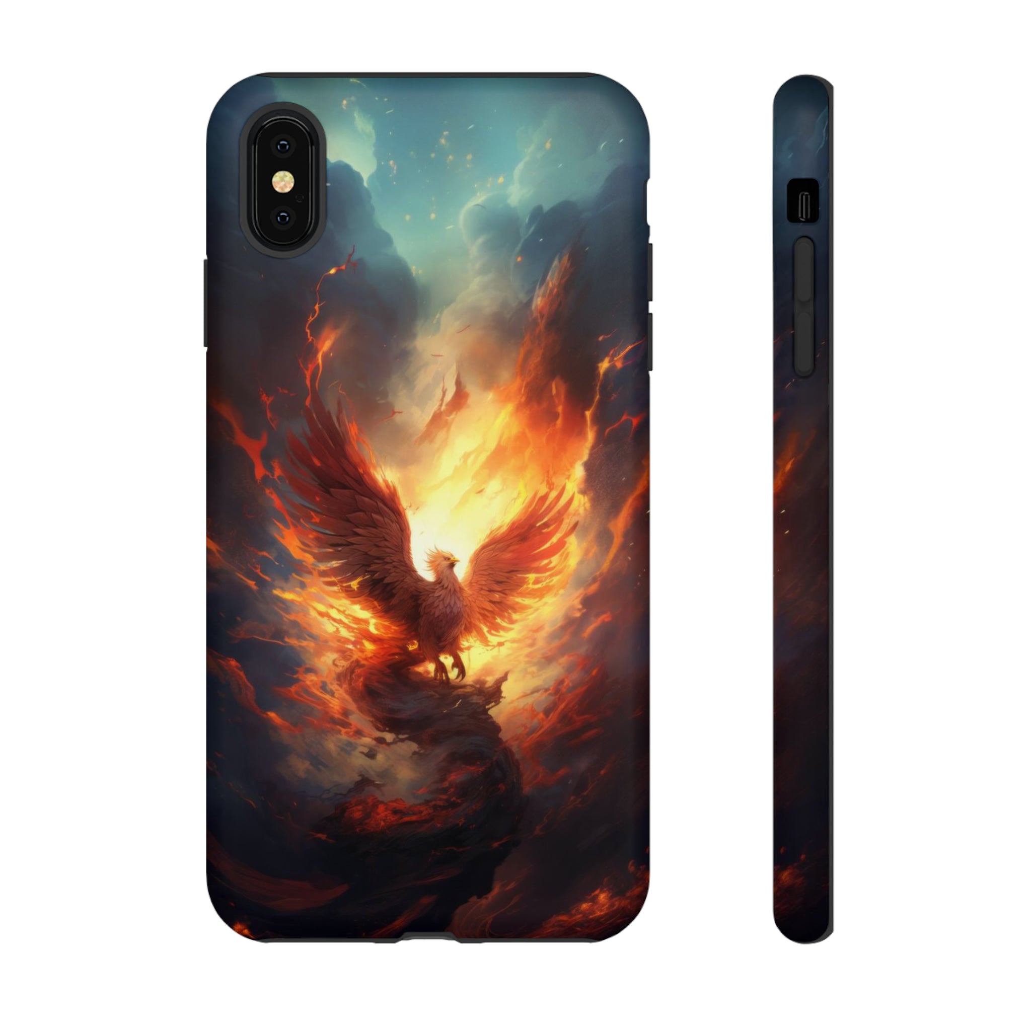 Phoenix in the Clouds Phone Case iPhone XS MAX Matte 