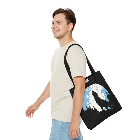 Howling Wolf Tote Bag   