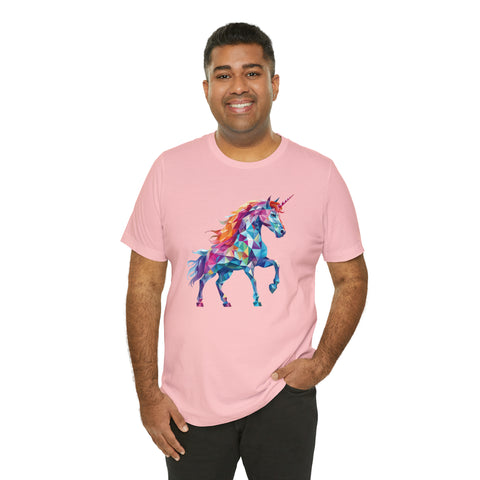 Unisex Crystallized Unicorn T Shirt   