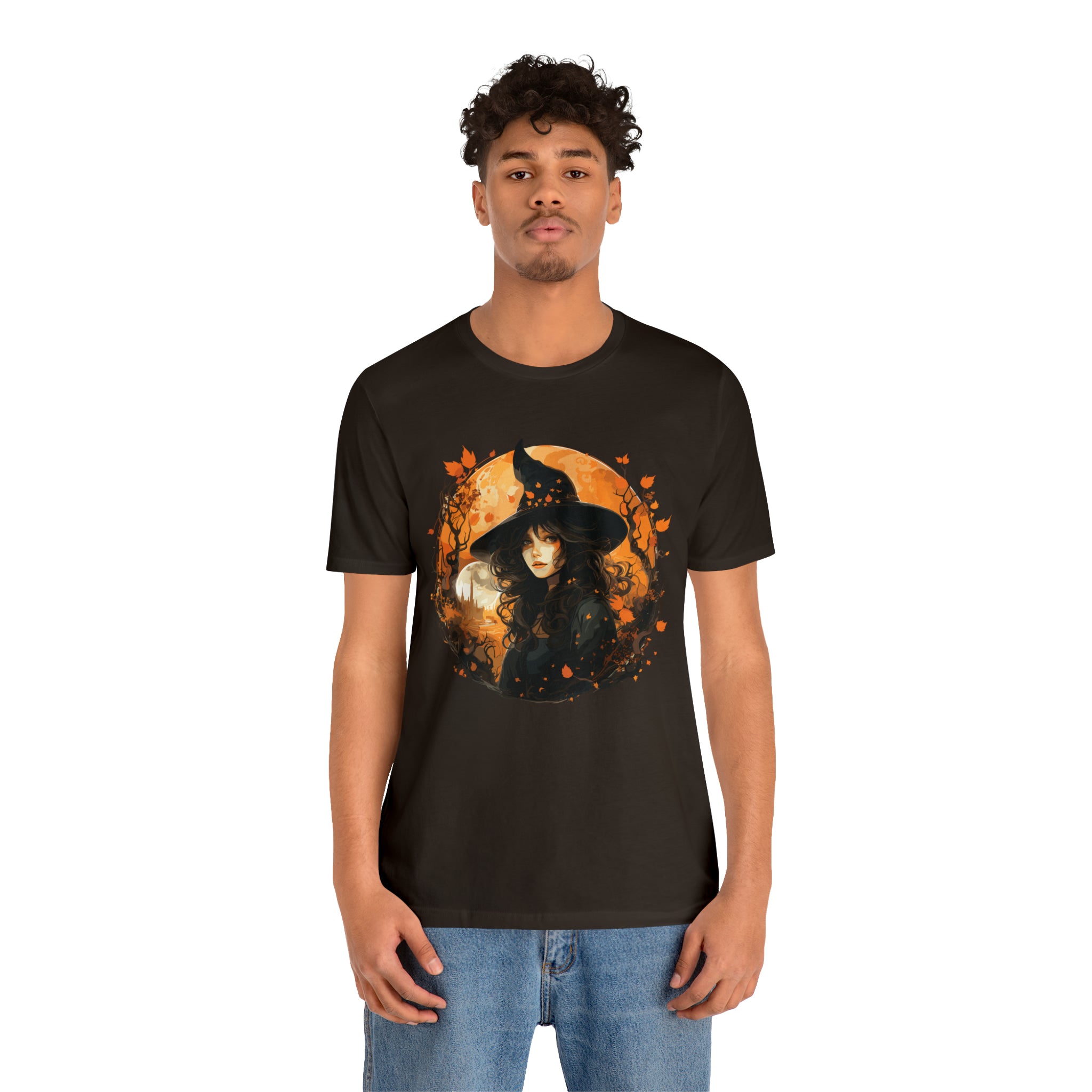 Unisex Autumn Witch T Shirt   