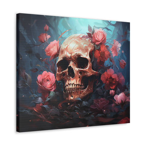 Skull & Roses Wall Art   