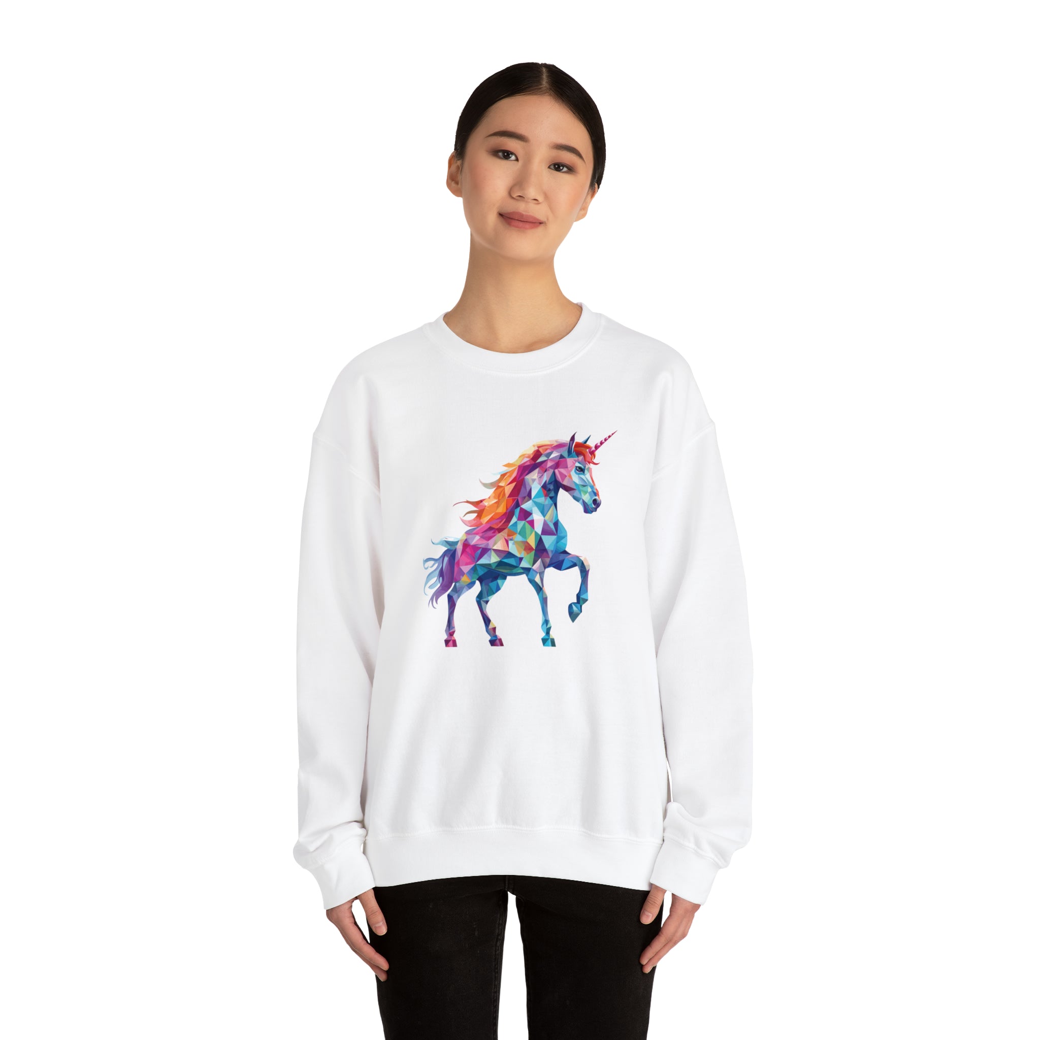 Unisex Crystallized Unicorn Sweatshirt   