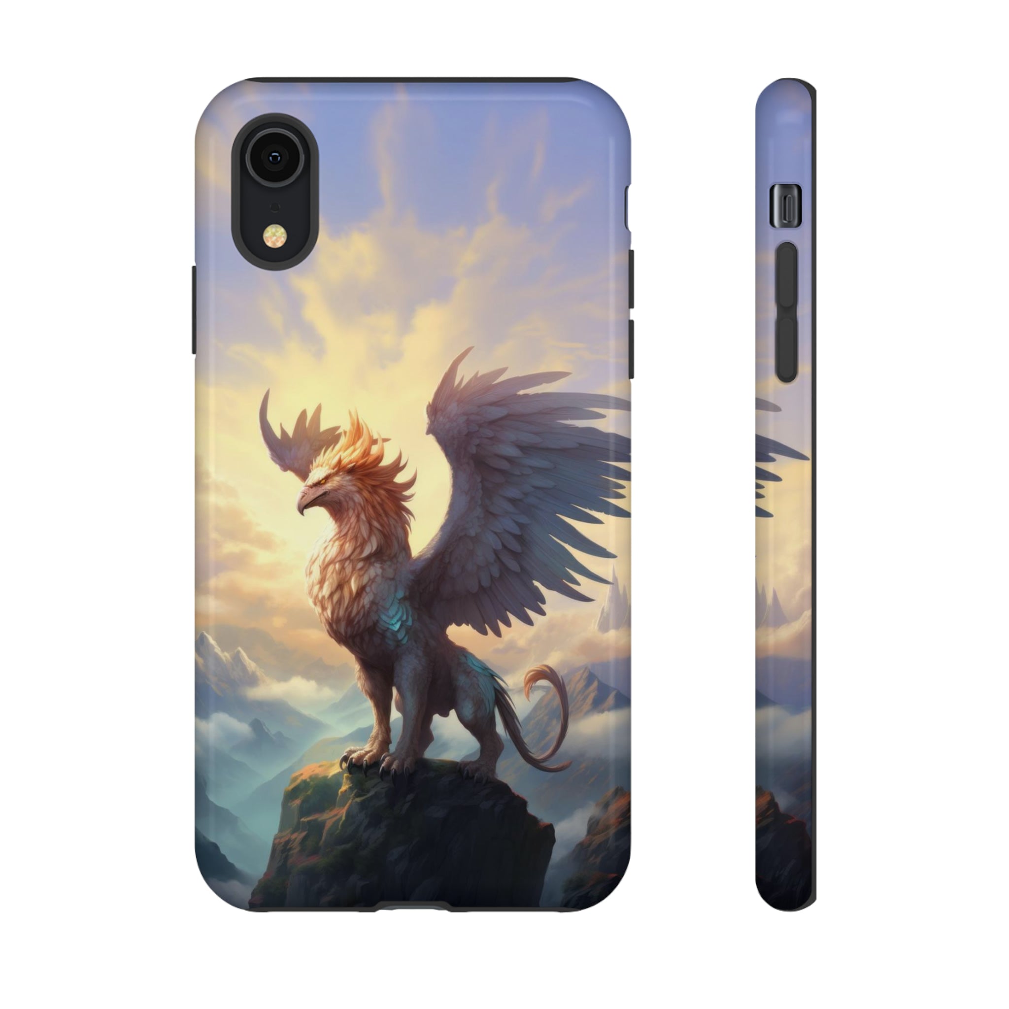 Mountaintop Griffin Phone Case iPhone XR Glossy 