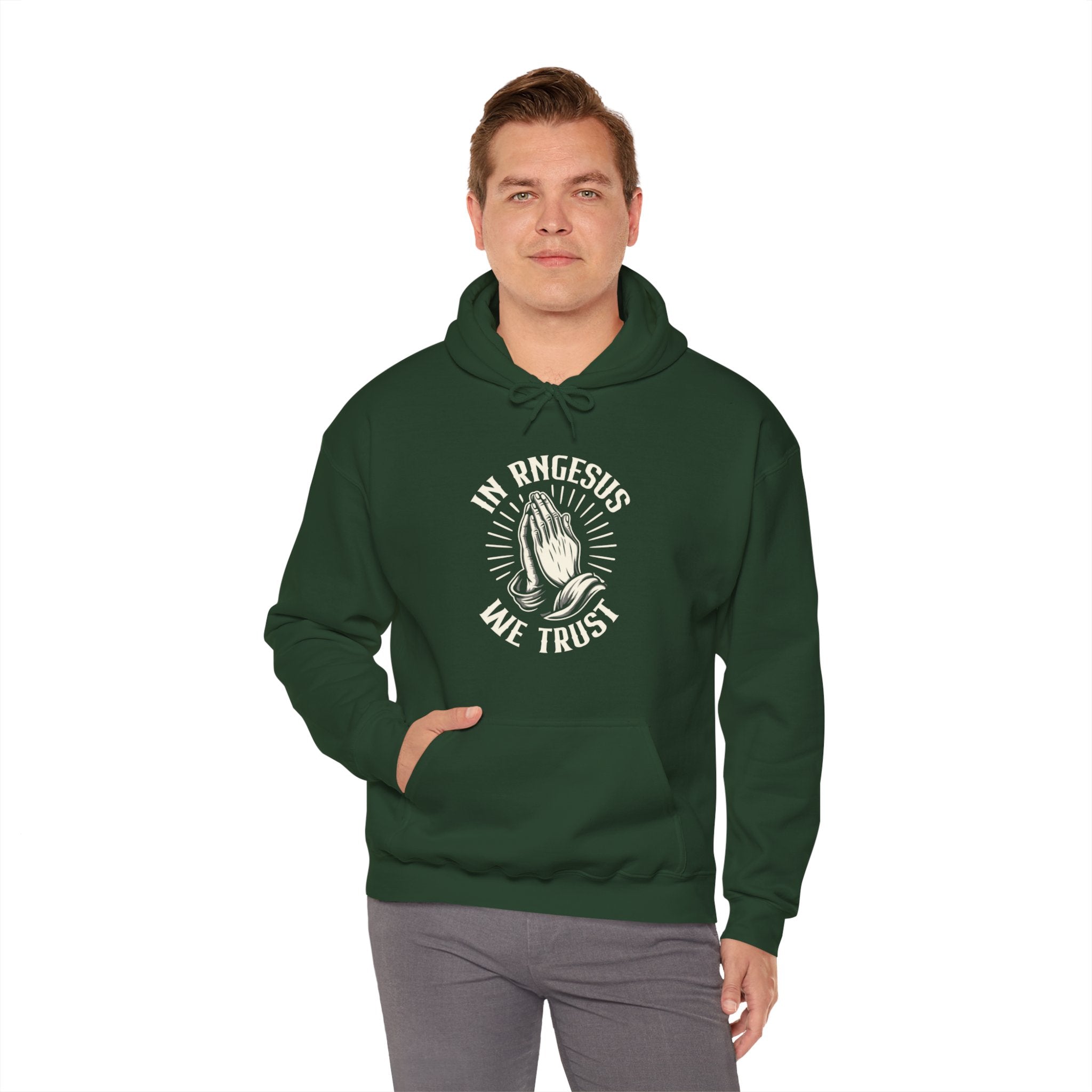 Unisex In RNGesus We Trust Hoodie   