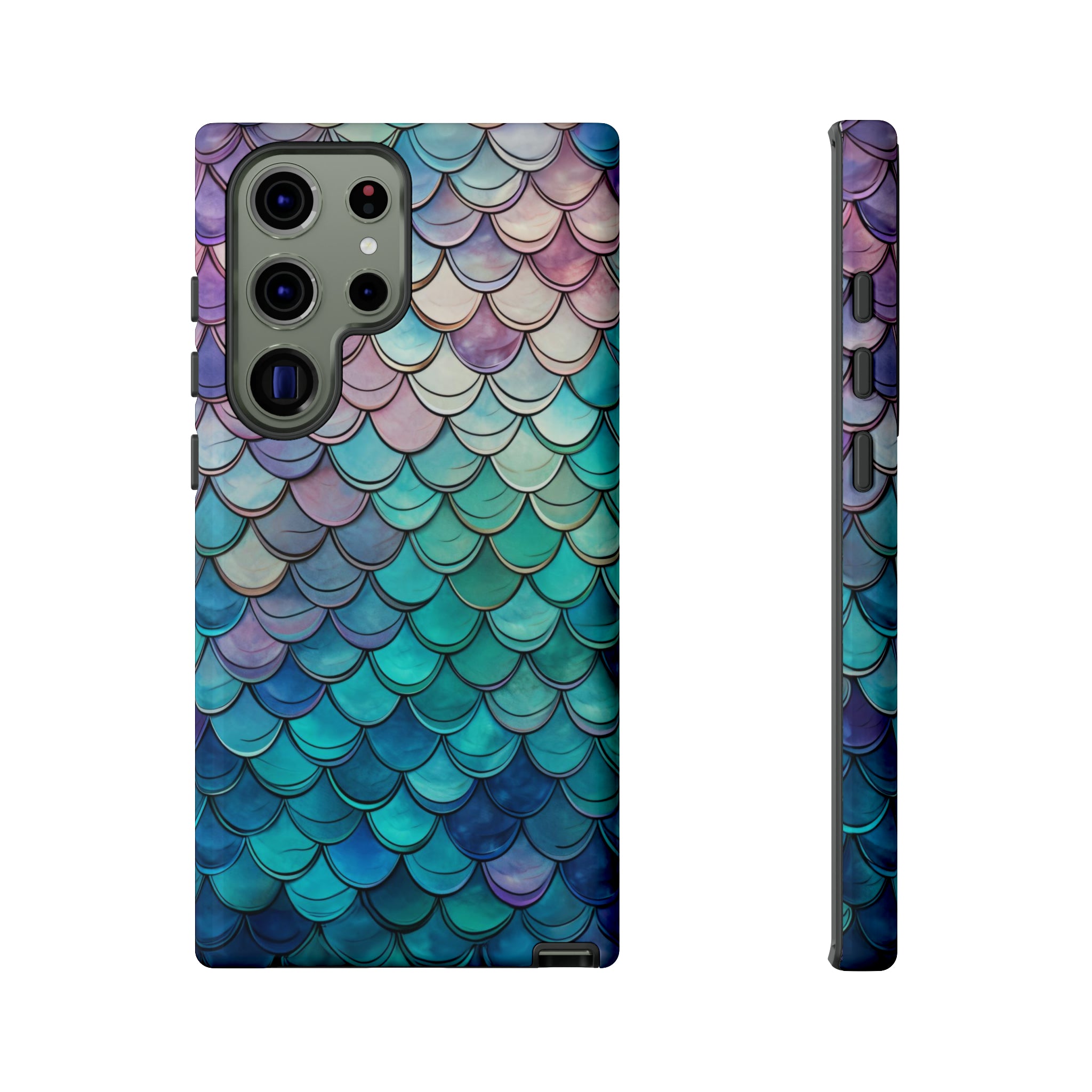 Mermaid Scales Phone Case Samsung Galaxy S23 Ultra Glossy 