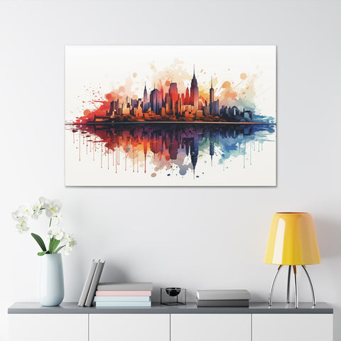 Skyline Reflections Wall Art   