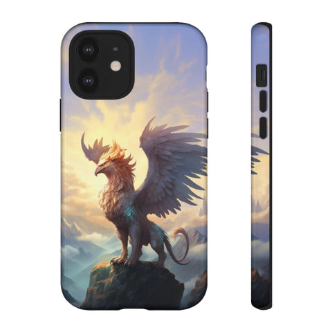 Mountaintop Griffin Phone Case iPhone 12 Glossy 