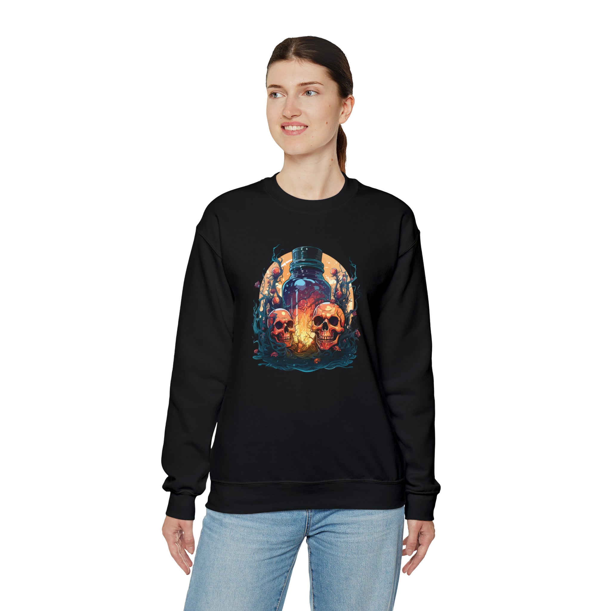 Unisex Magic Potion & Skulls Sweatshirt   