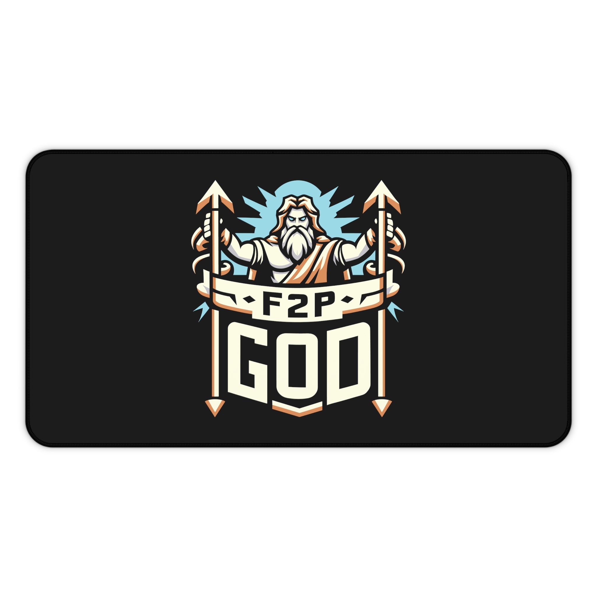 F2P God Desk Mat 12" × 22"  