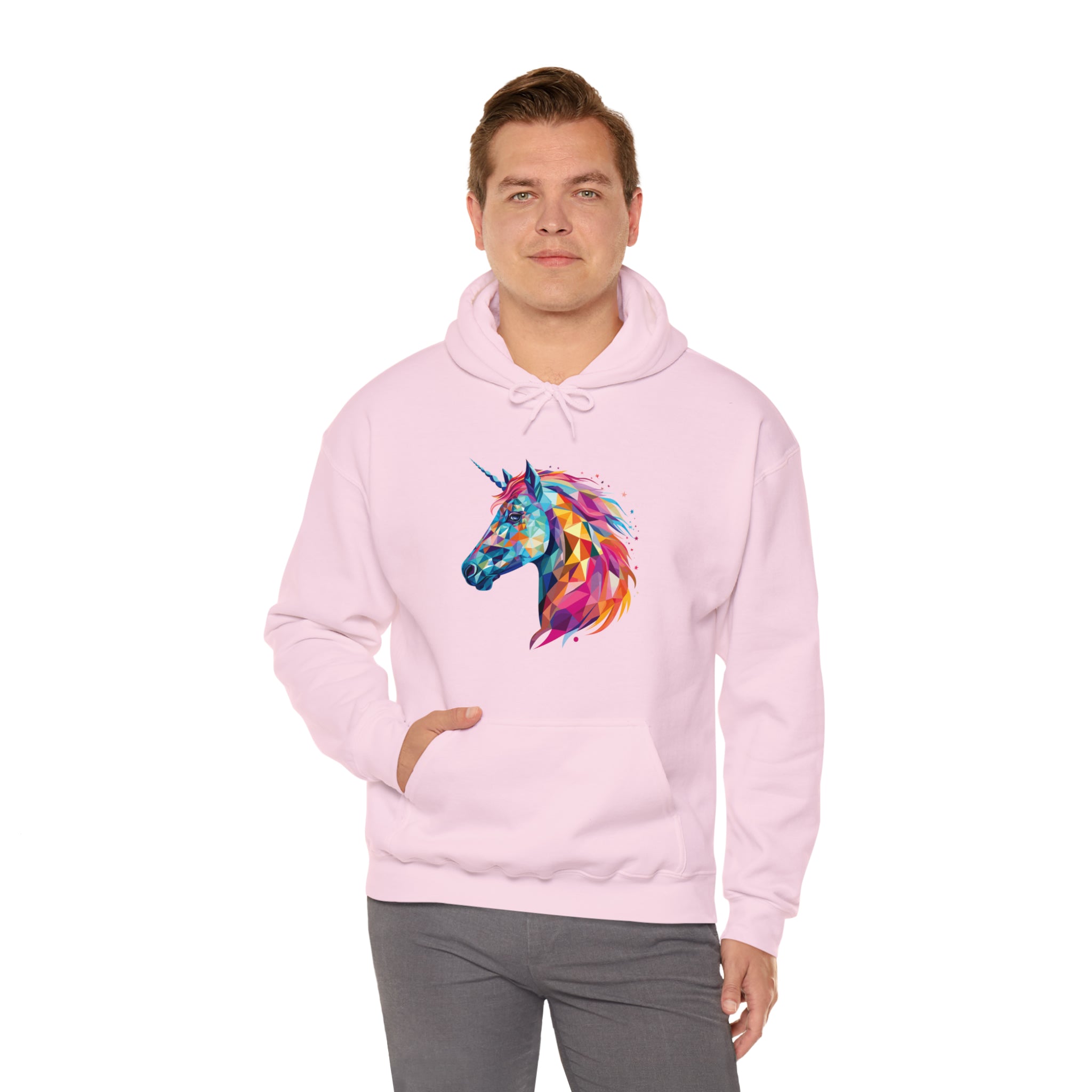 Unisex Crystallized Unicorn Mane Hoodie   