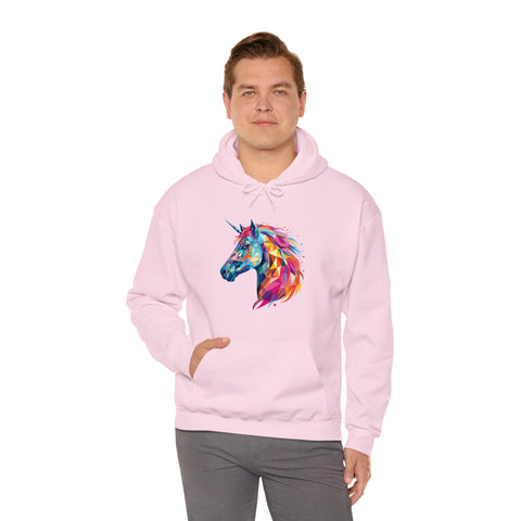 Unisex Crystallized Unicorn Mane Hoodie   