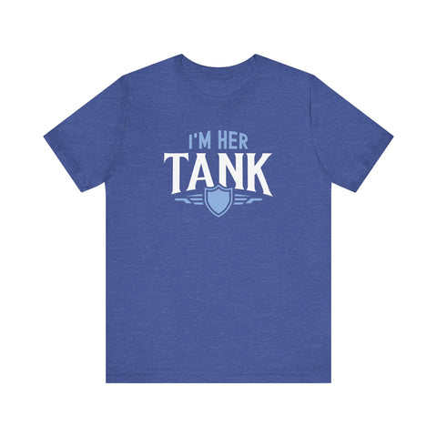 Unisex I'm Her Tank T Shirt Heather True Royal S