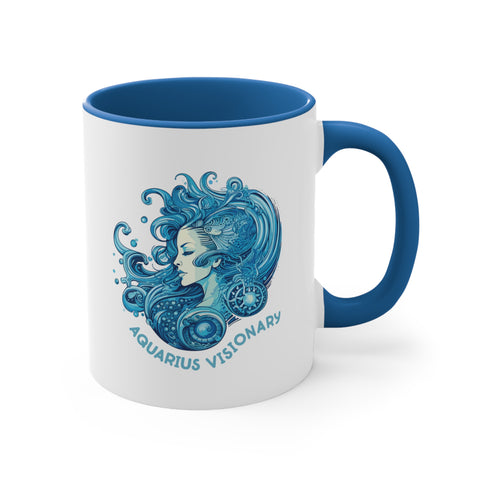 11oz Aquarius Visionary Coffee Mug   