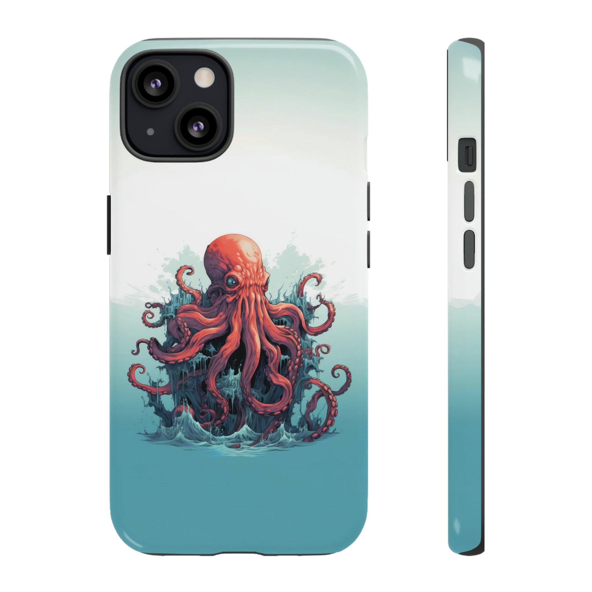 Kraken in the Ocean Phone Case iPhone 13 Glossy 